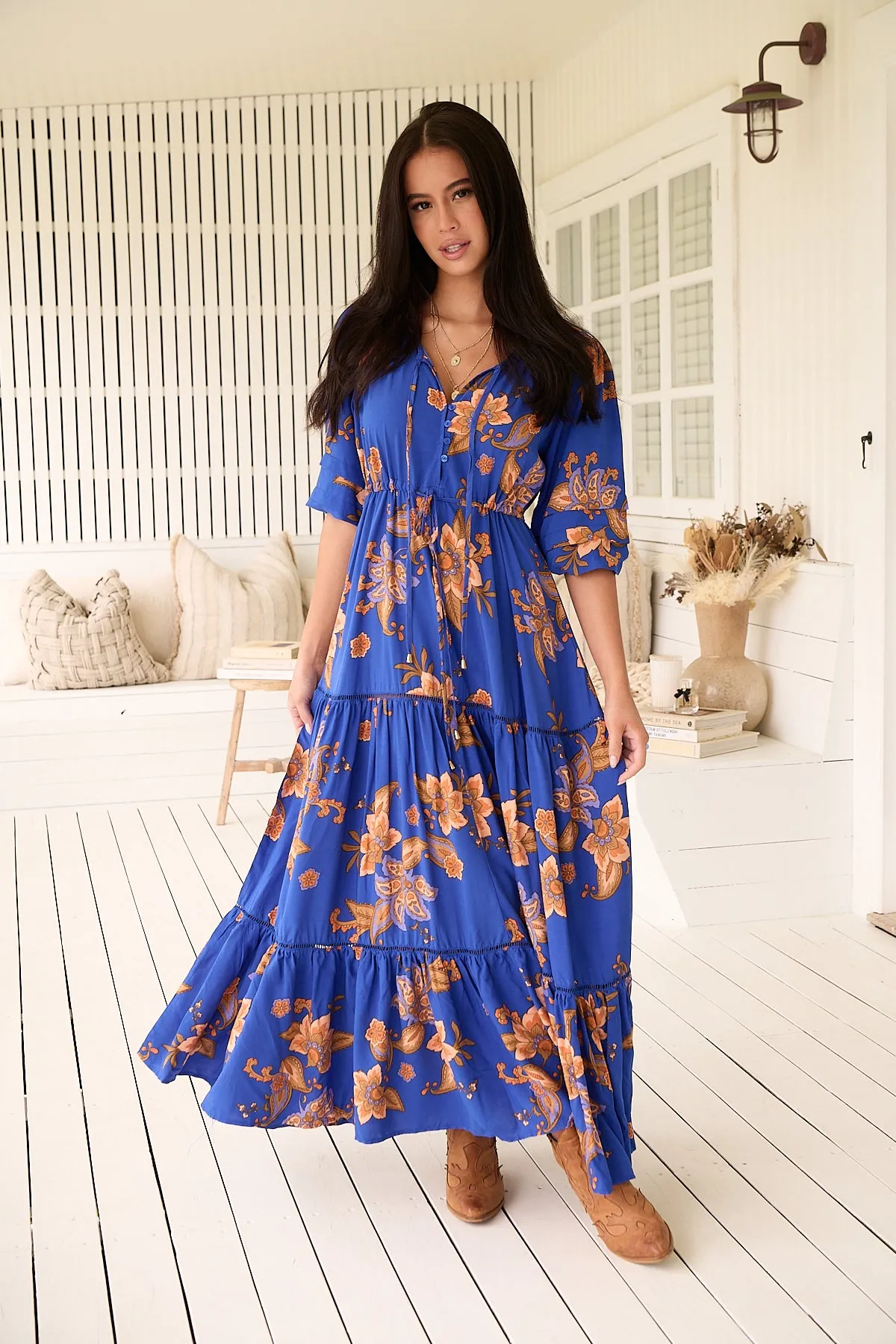 Maribella Print Mariana Maxi