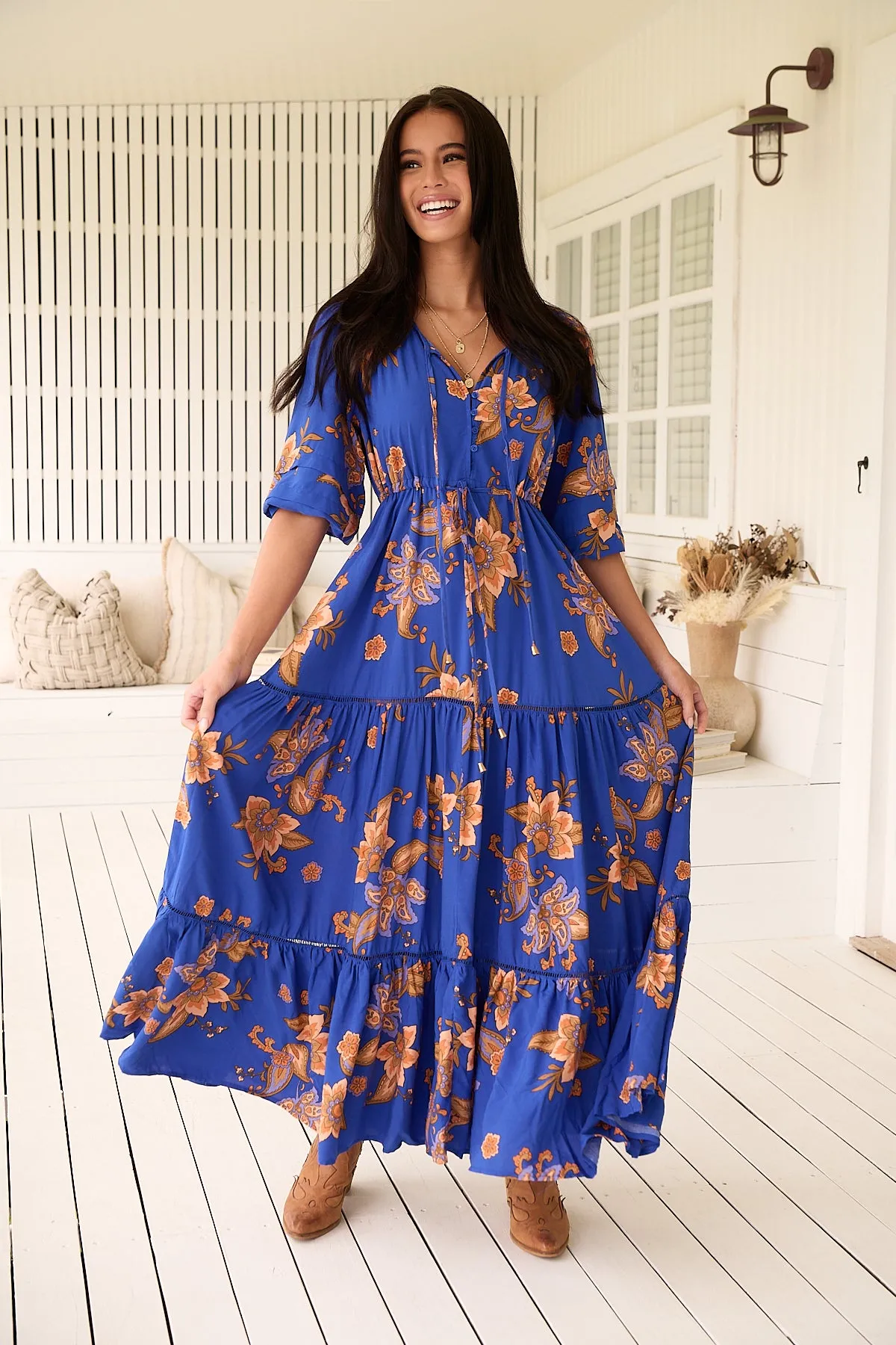 Maribella Print Mariana Maxi