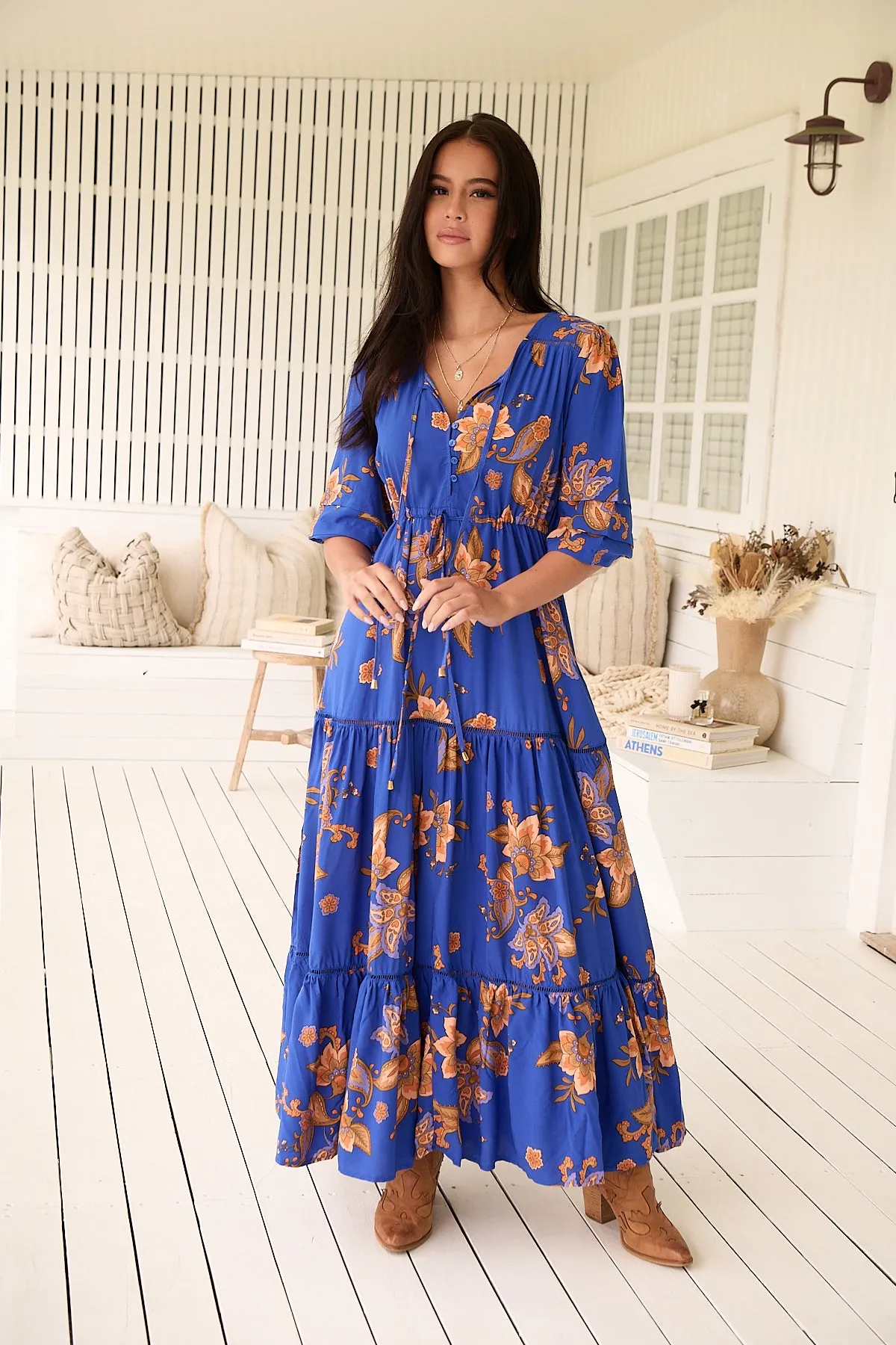 Maribella Print Mariana Maxi