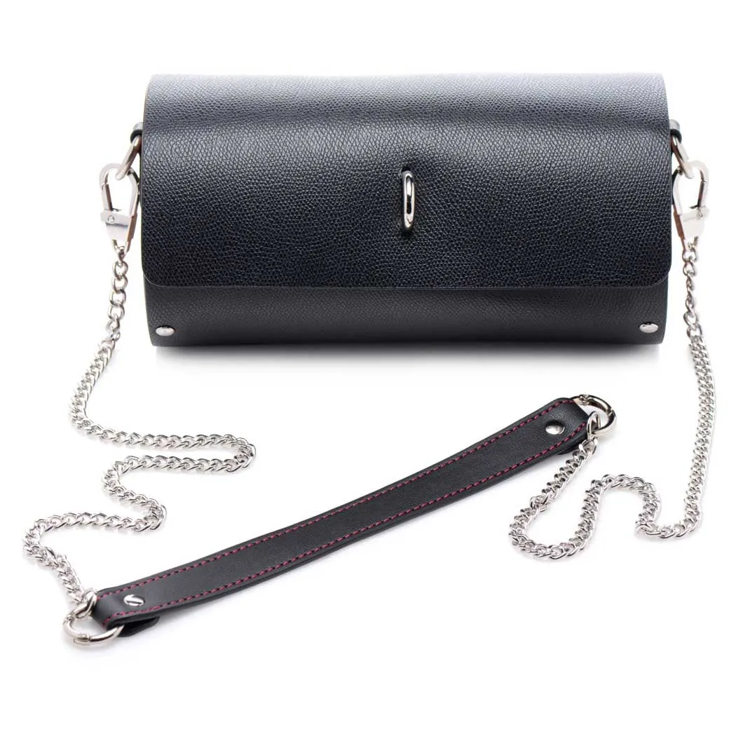 Master Series Kinky Clutch Black Bondage set with Carrying Case