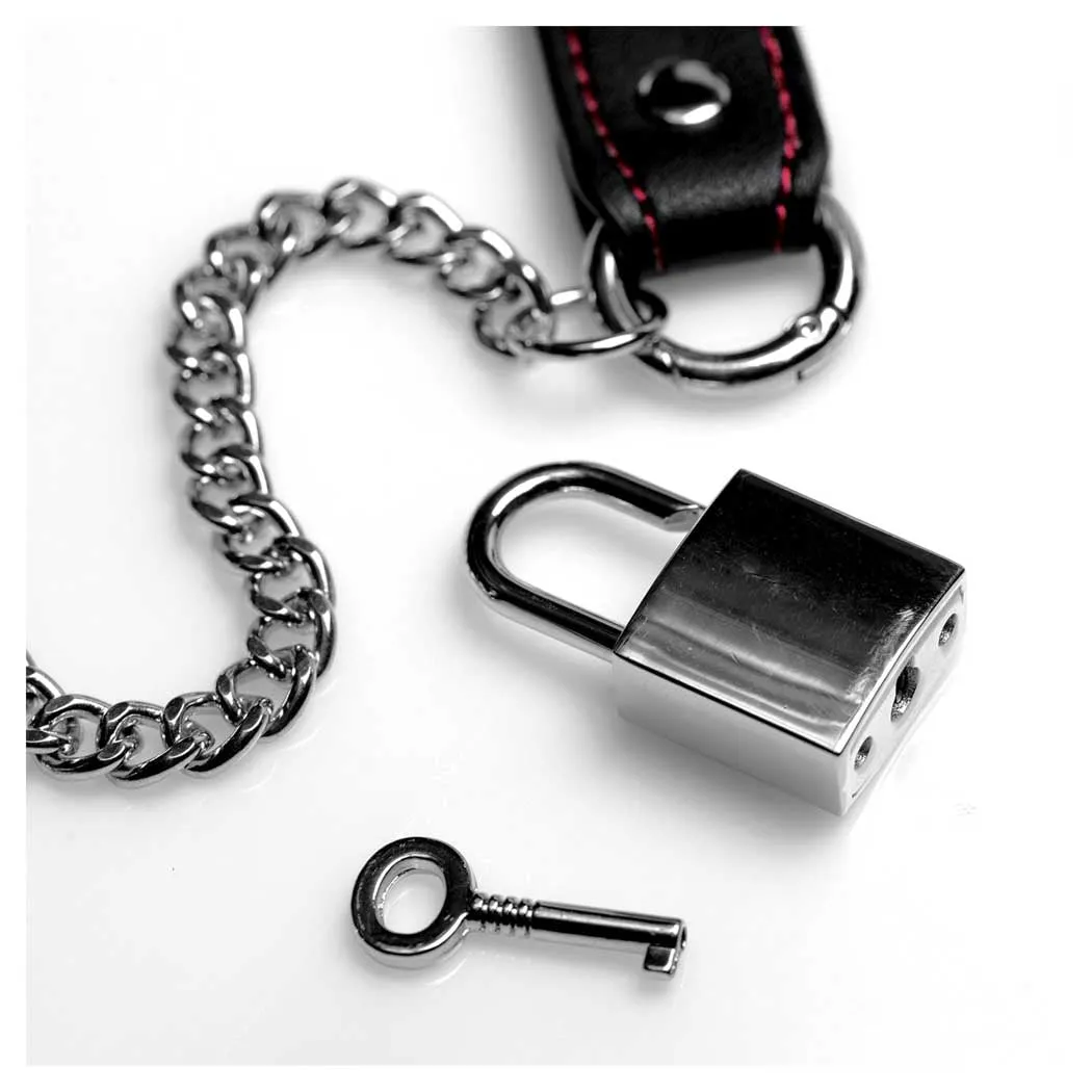 Master Series Kinky Clutch Black Bondage set with Carrying Case