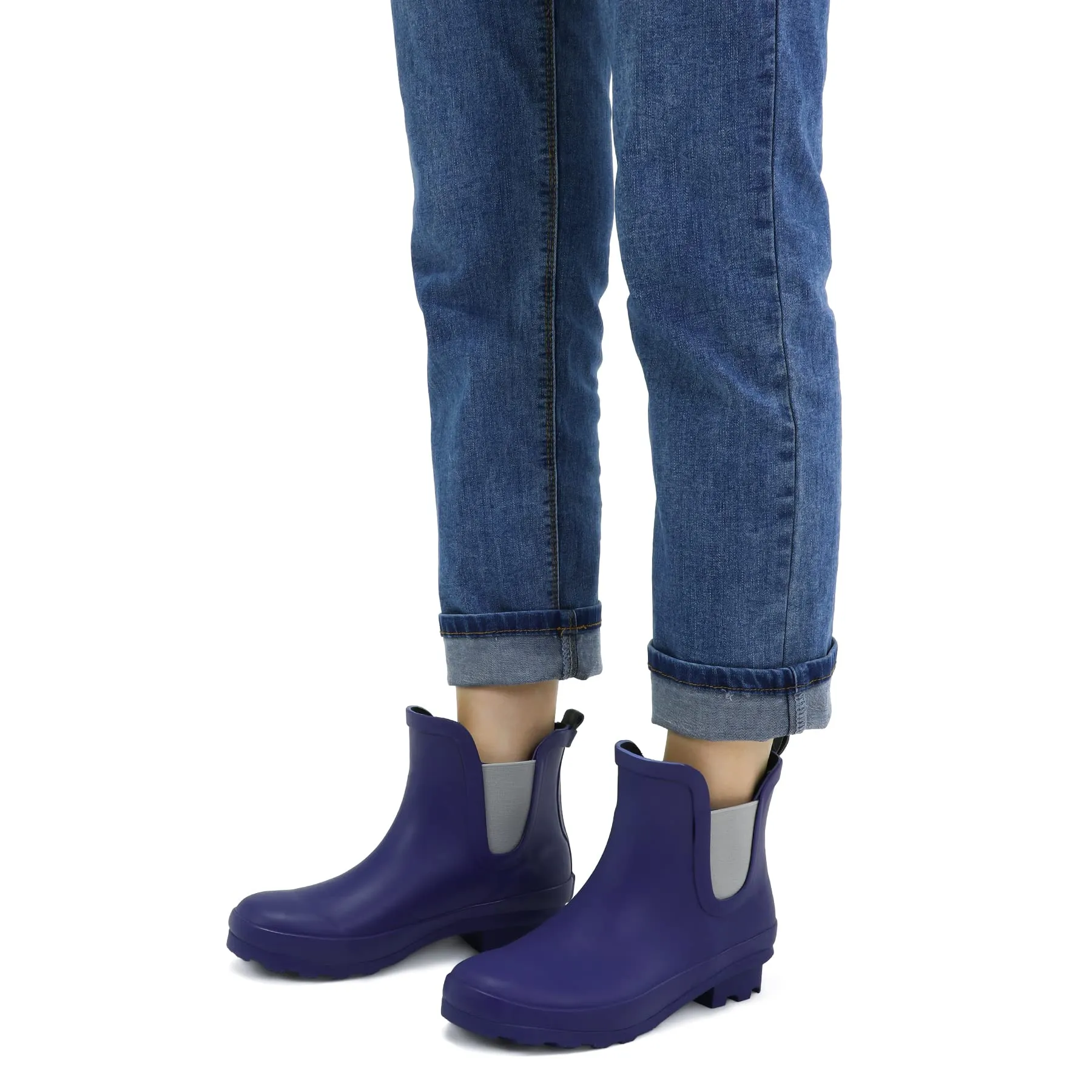 Matte Chelsea Short Rain Boots