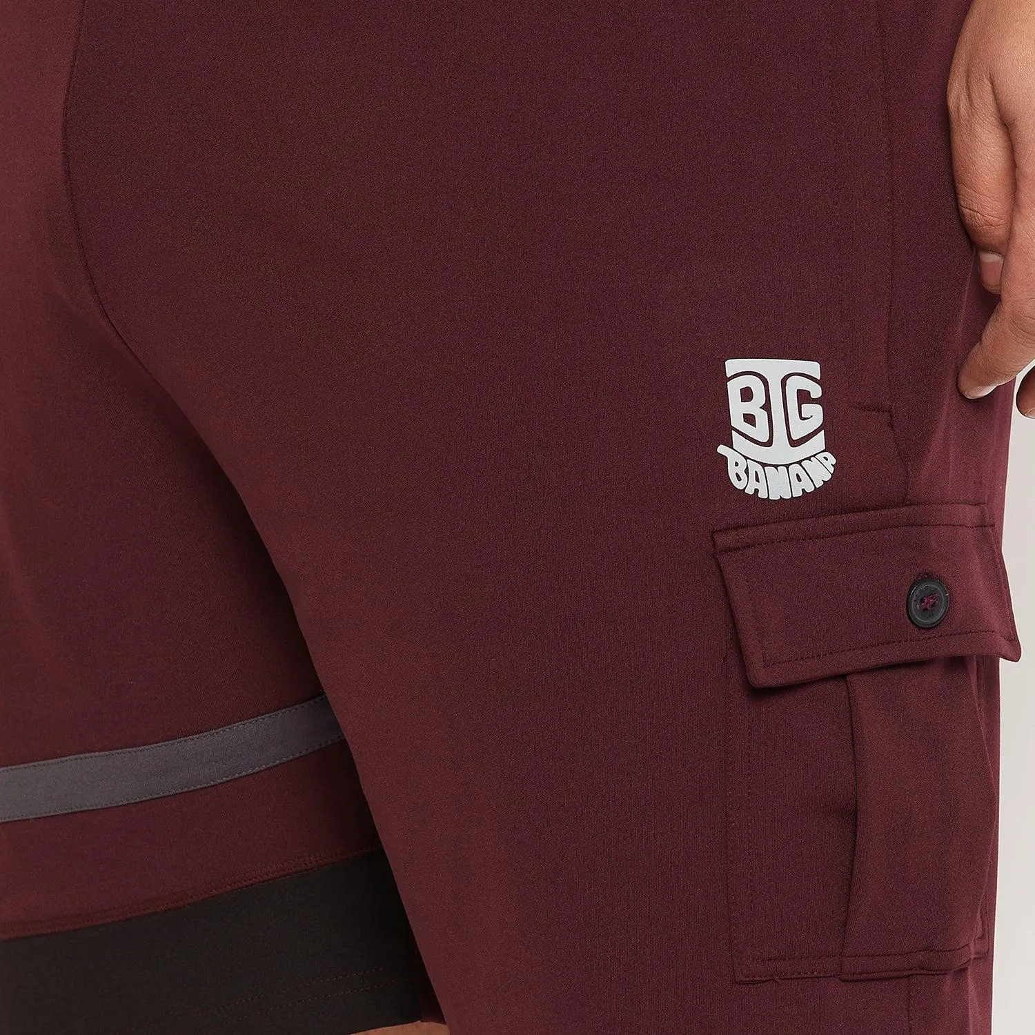 Men Plus Size Herbie Colorblock Shorts