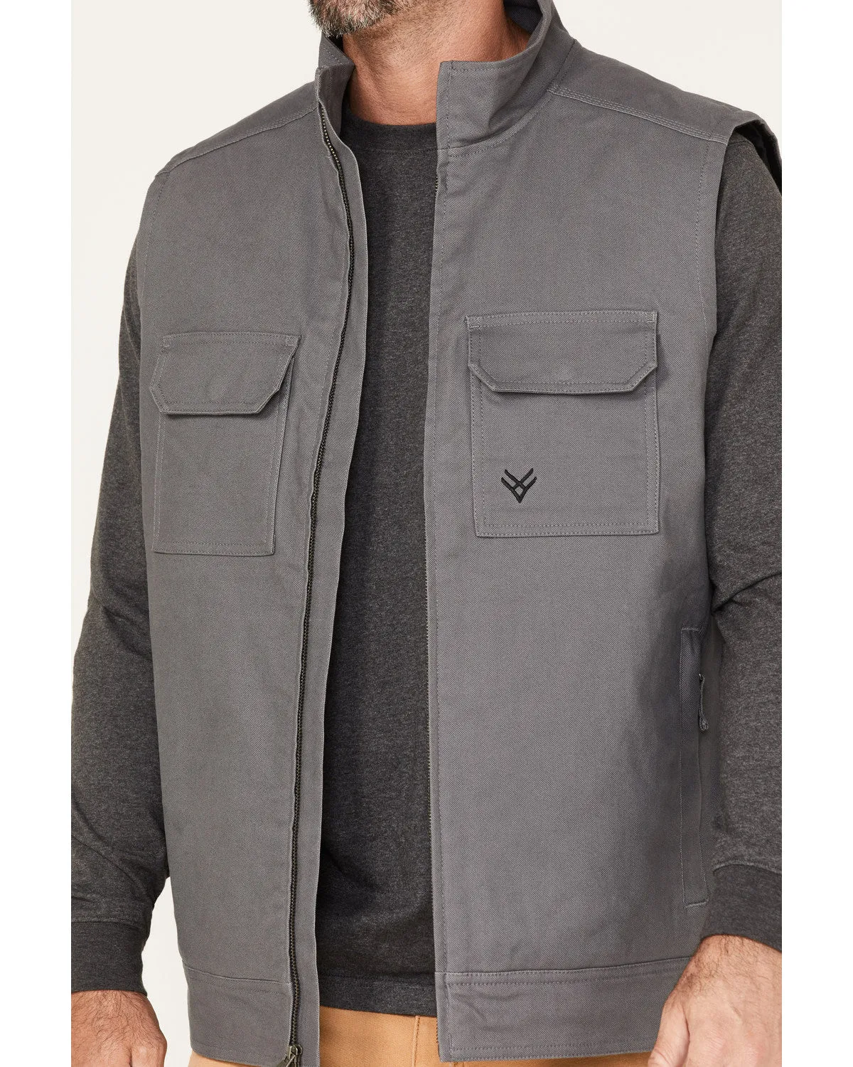 Men's Canvas Insulated Extreme Cold Work Vest
