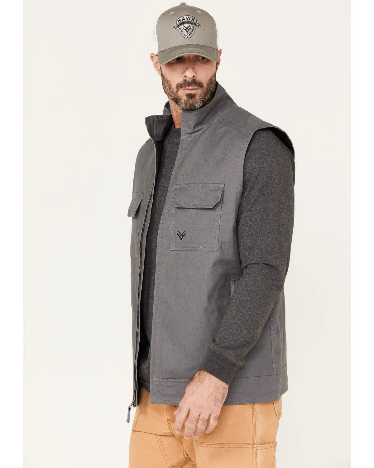 Men's Canvas Insulated Extreme Cold Work Vest