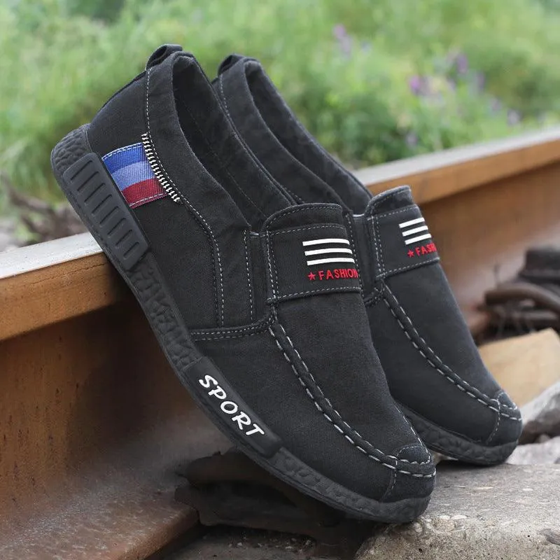 Men's canvas shoes