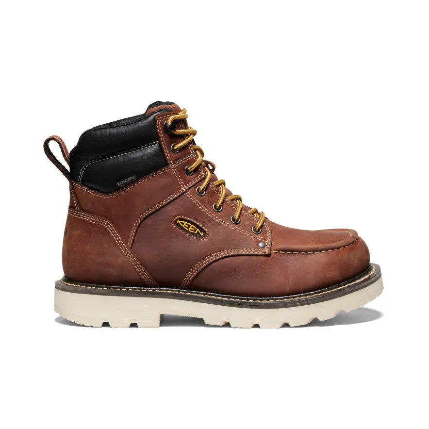 Men's Cincinnati 6" Waterproof 90° Heel Boot (Soft Toe)
