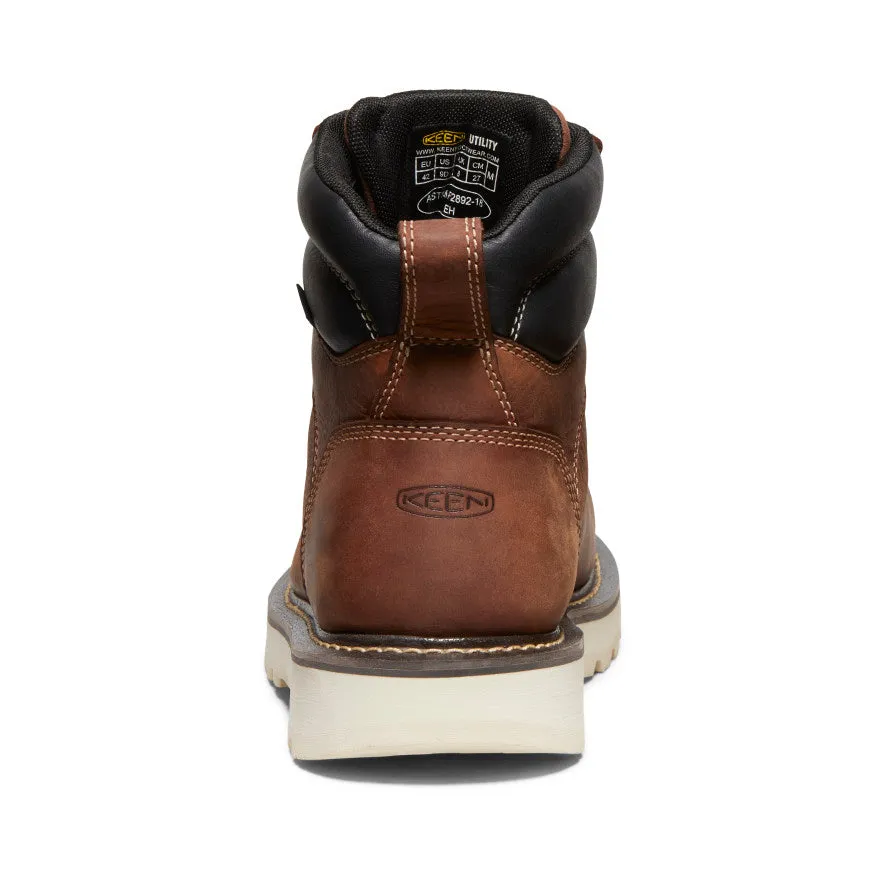 Men's Cincinnati 6" Waterproof 90° Heel Boot (Soft Toe)