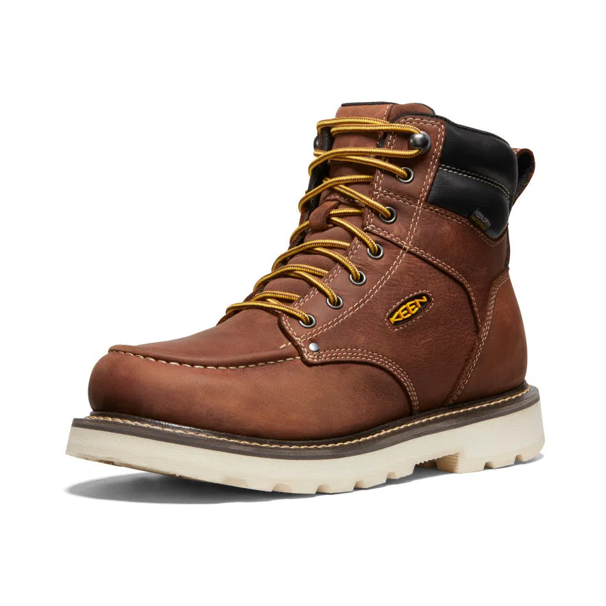 Men's Cincinnati 6" Waterproof 90° Heel Boot (Soft Toe)