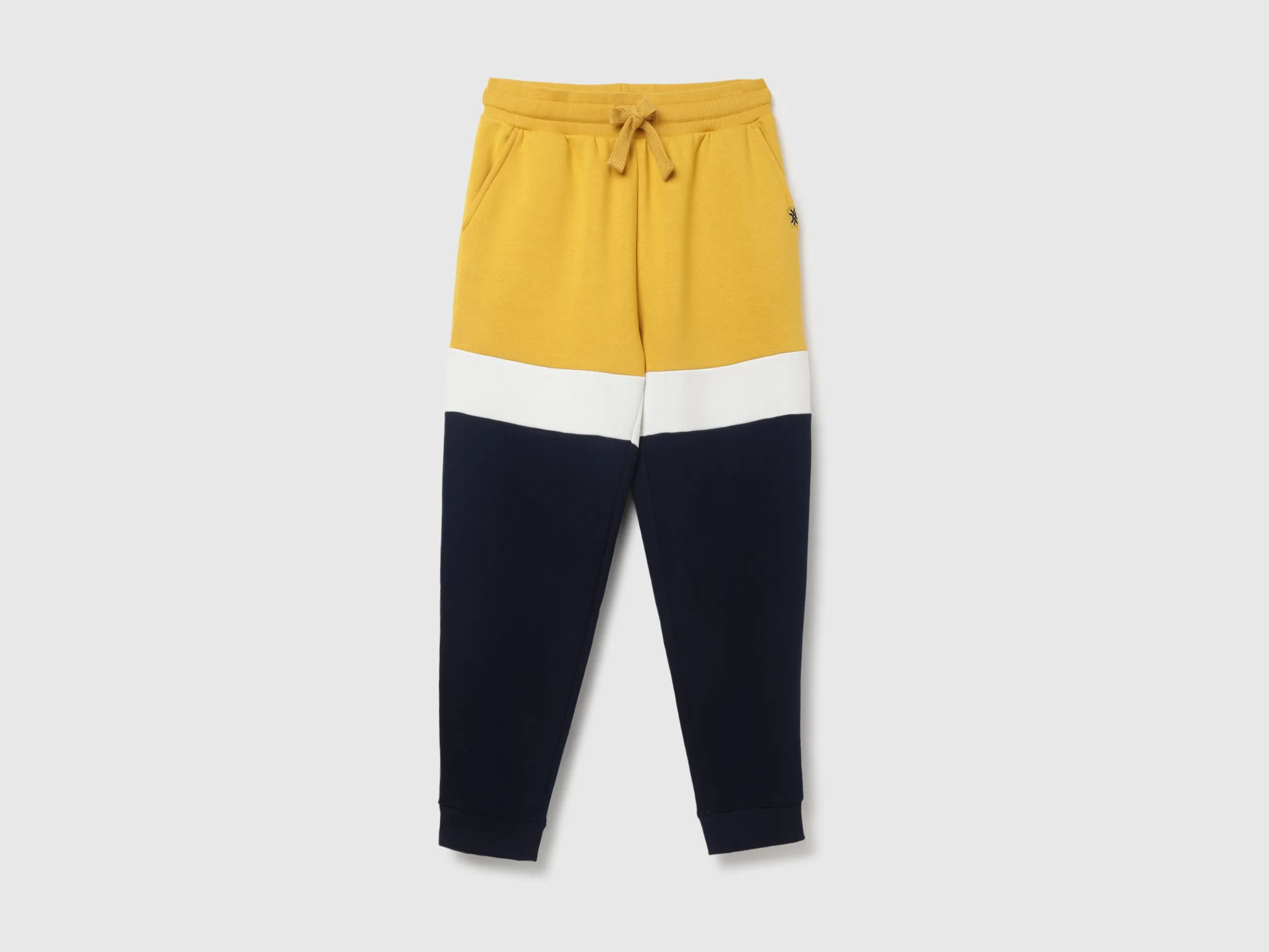 Men's Colourblock Baggy Fit Joggers