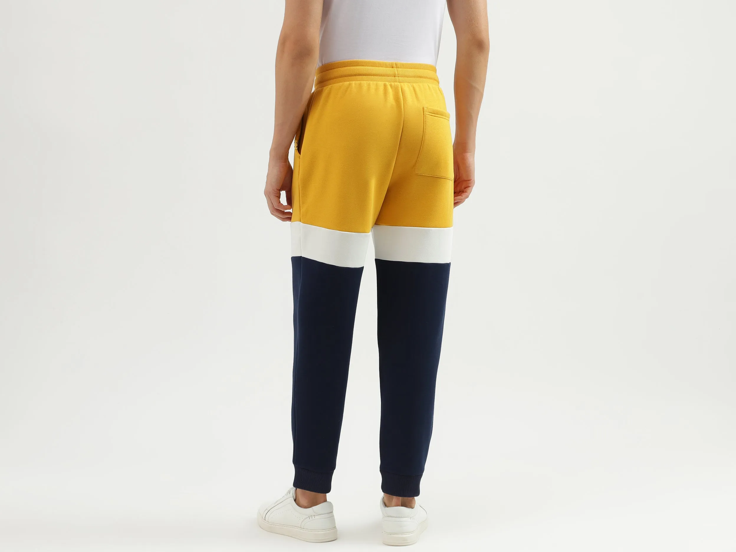 Men's Colourblock Baggy Fit Joggers