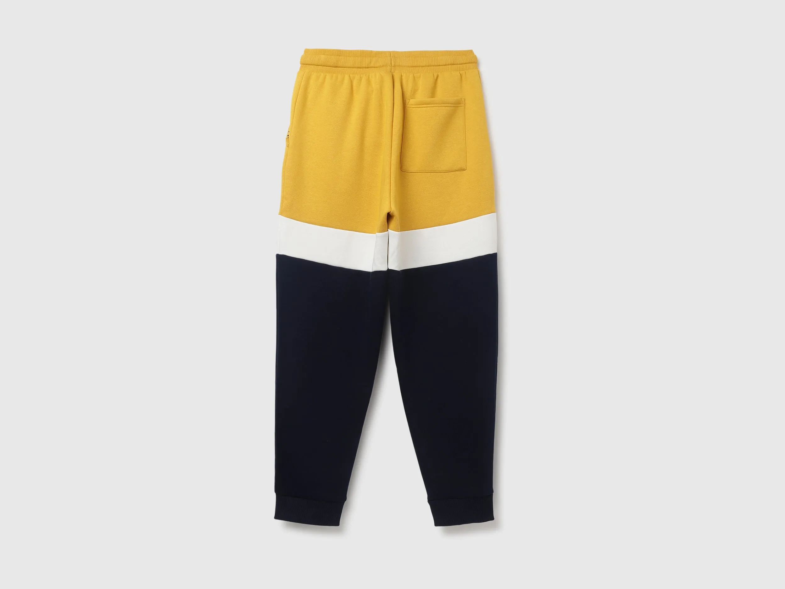 Men's Colourblock Baggy Fit Joggers