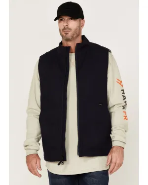 Men's FR Solid Zip-Front Insulated Work Vest