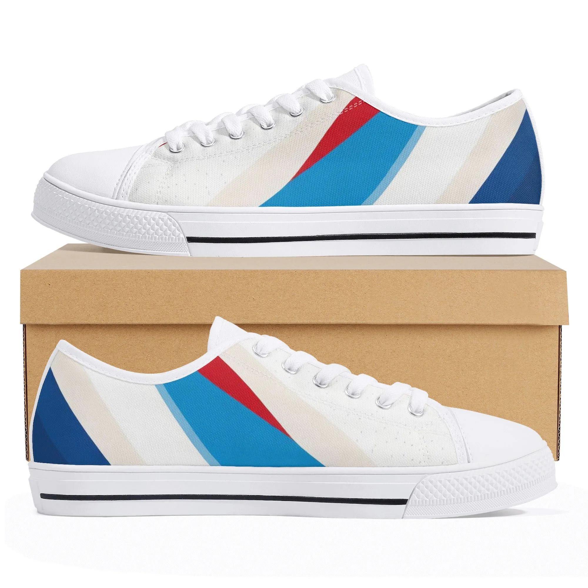 Mens Low Top Canvas Shoes