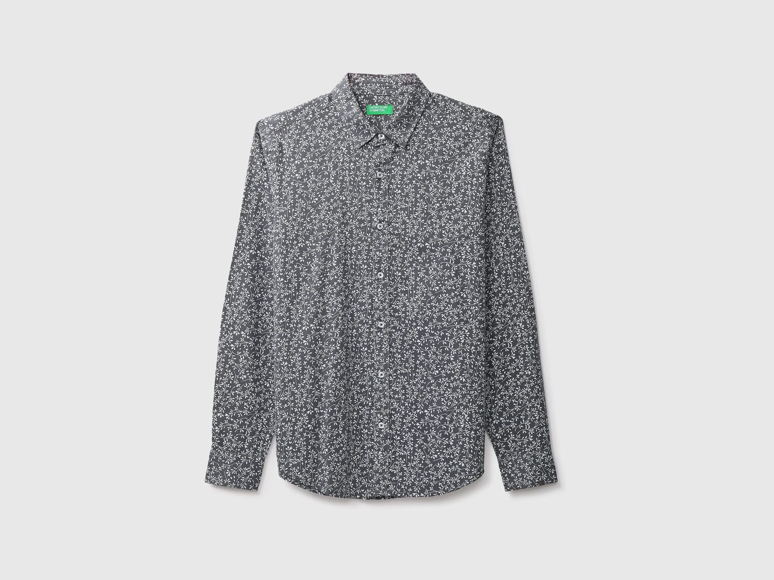 Mens Slim Fit Printed Shirt