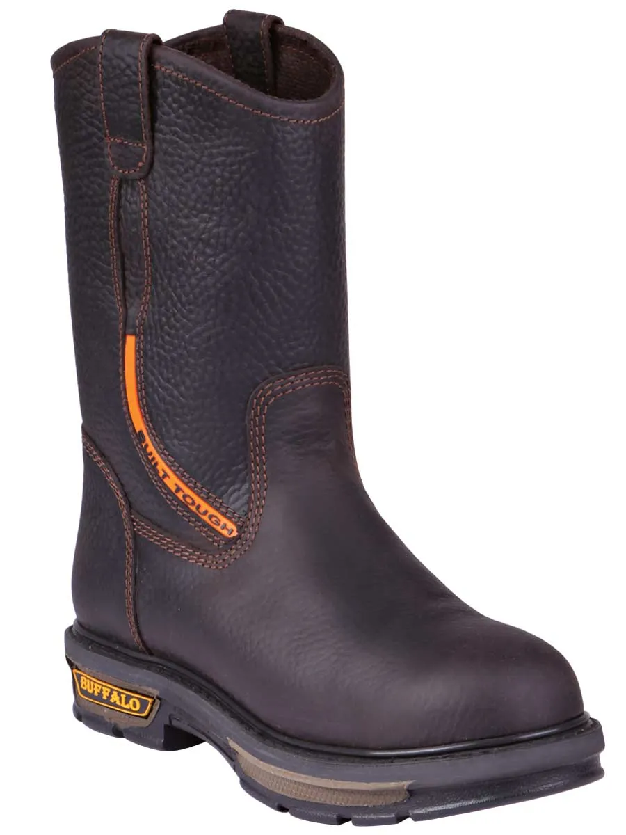 Men's Work Boots Without Steel Toe 'Buffalo & Bull' Moka Color 123033