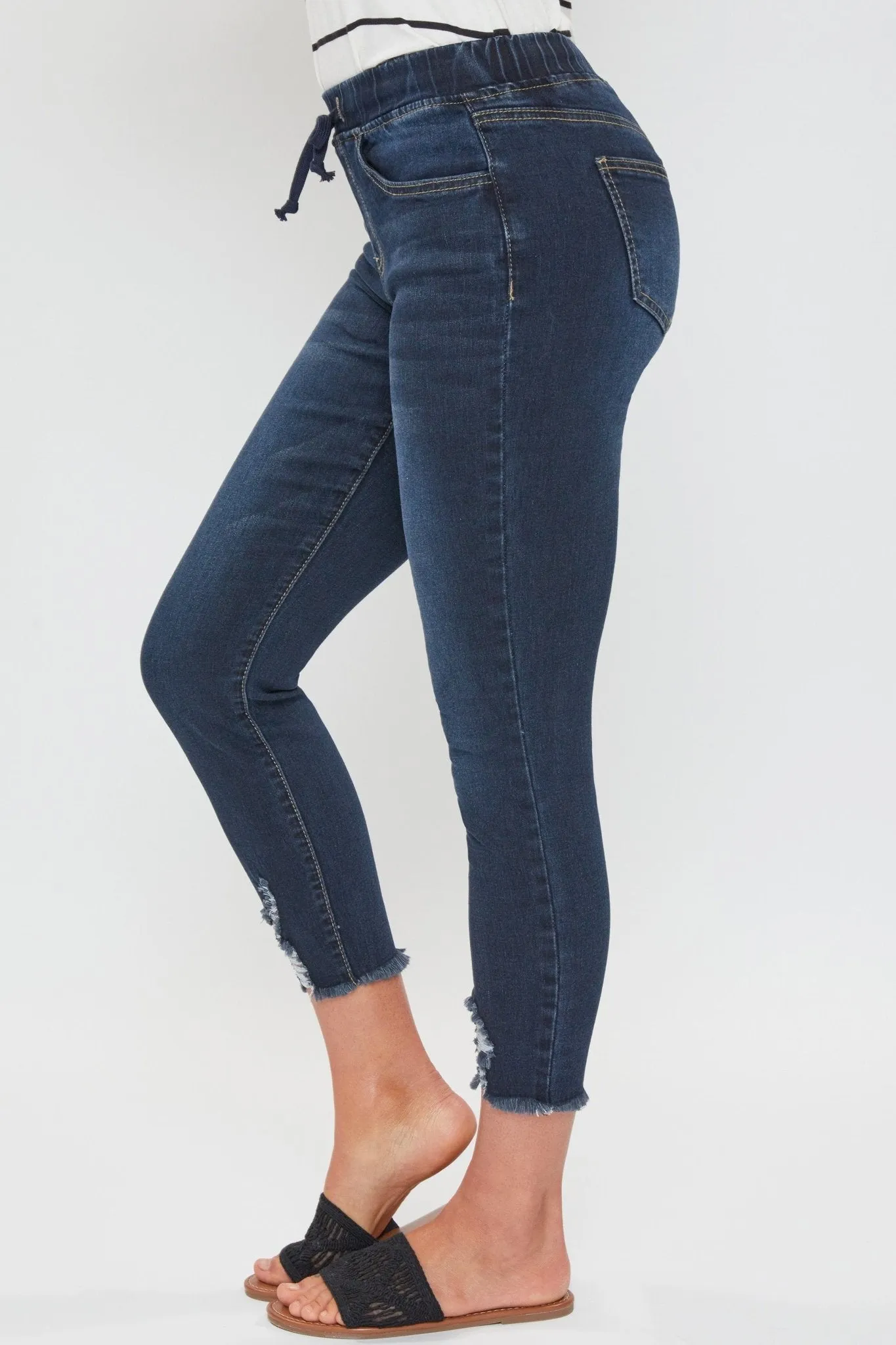 Missy Petite High-Rise Denim Ankle Jogger 6 Pack