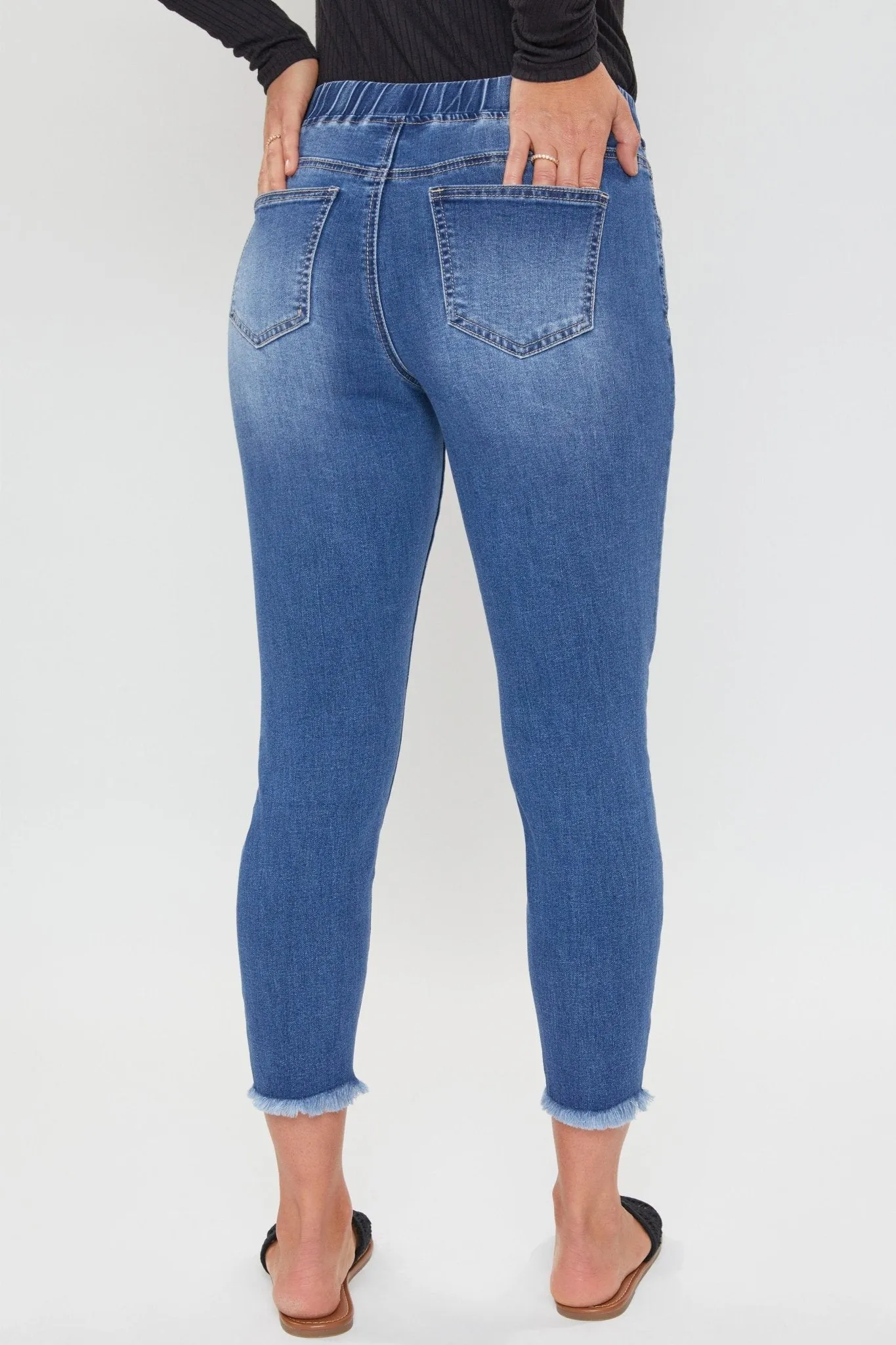 Missy Petite High-Rise Denim Ankle Jogger 6 Pack