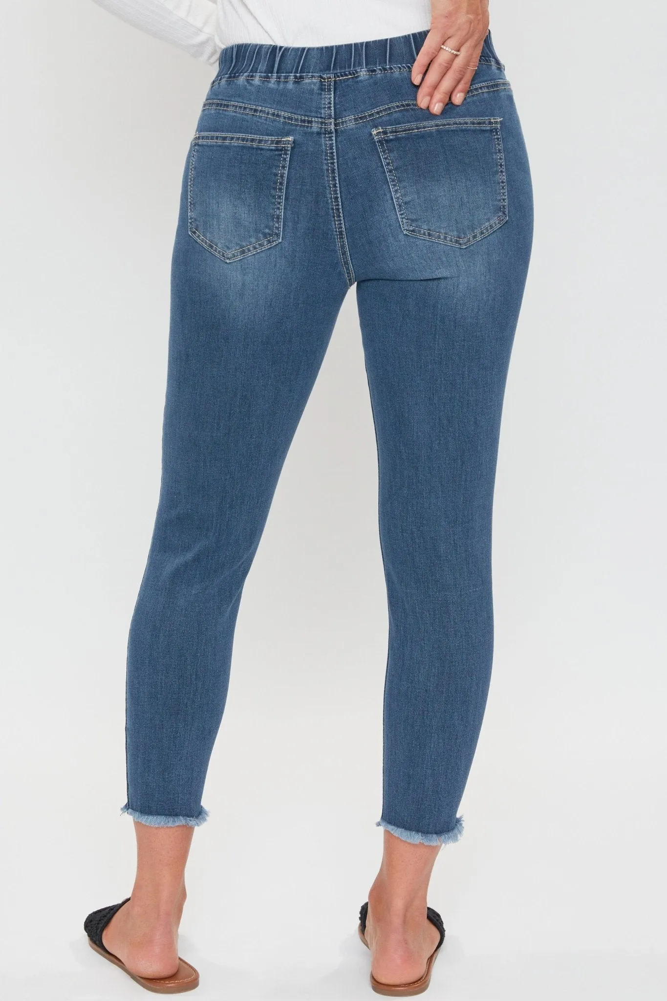 Missy Petite High-Rise Denim Ankle Jogger 6 Pack
