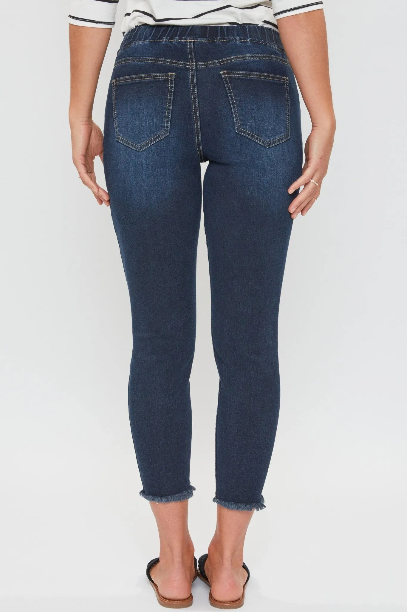 Missy Petite High-Rise Denim Ankle Jogger 6 Pack