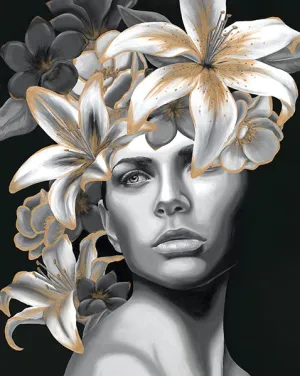 Monochrome Lily by Makai Howell
