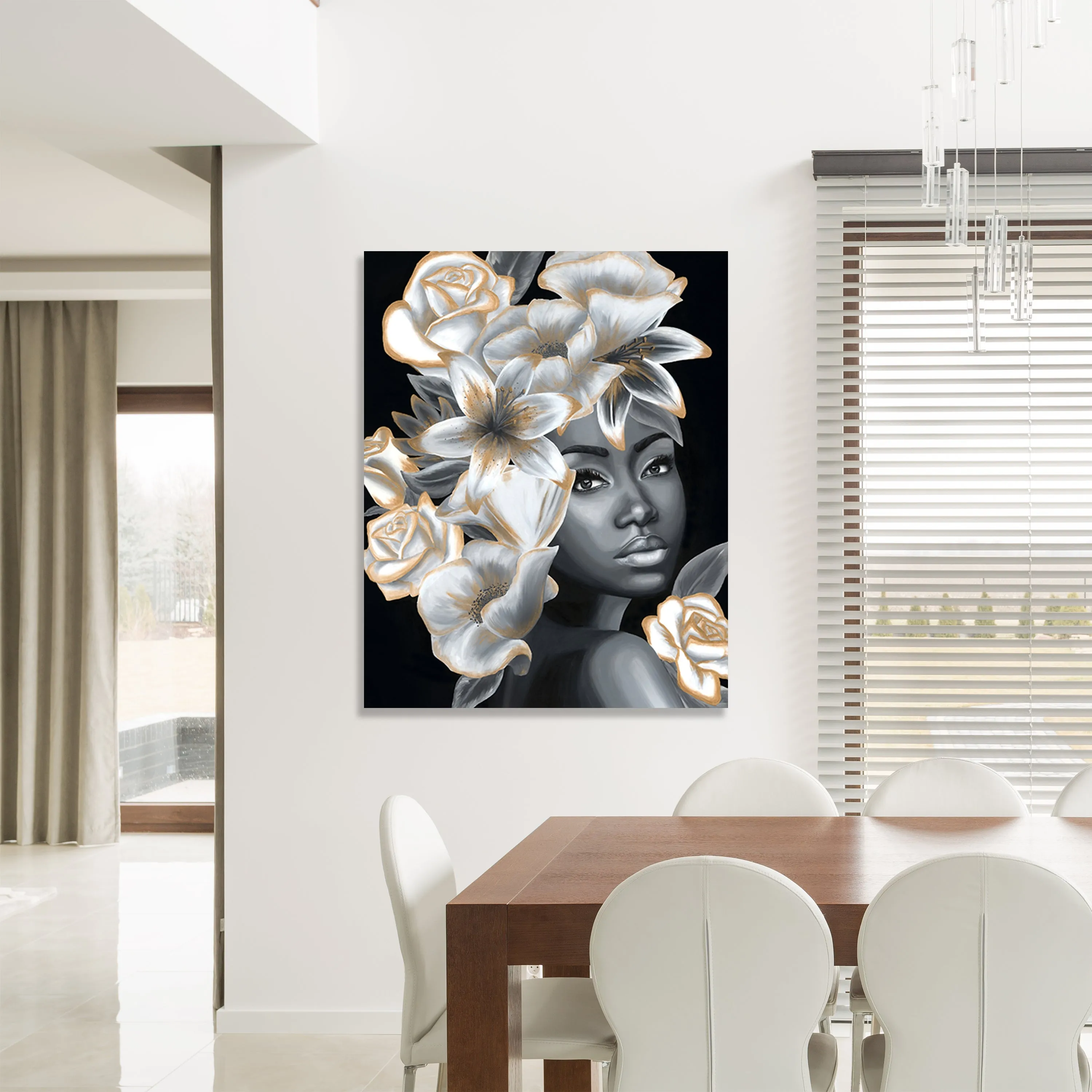 Monochrome Rose by Makai Howell