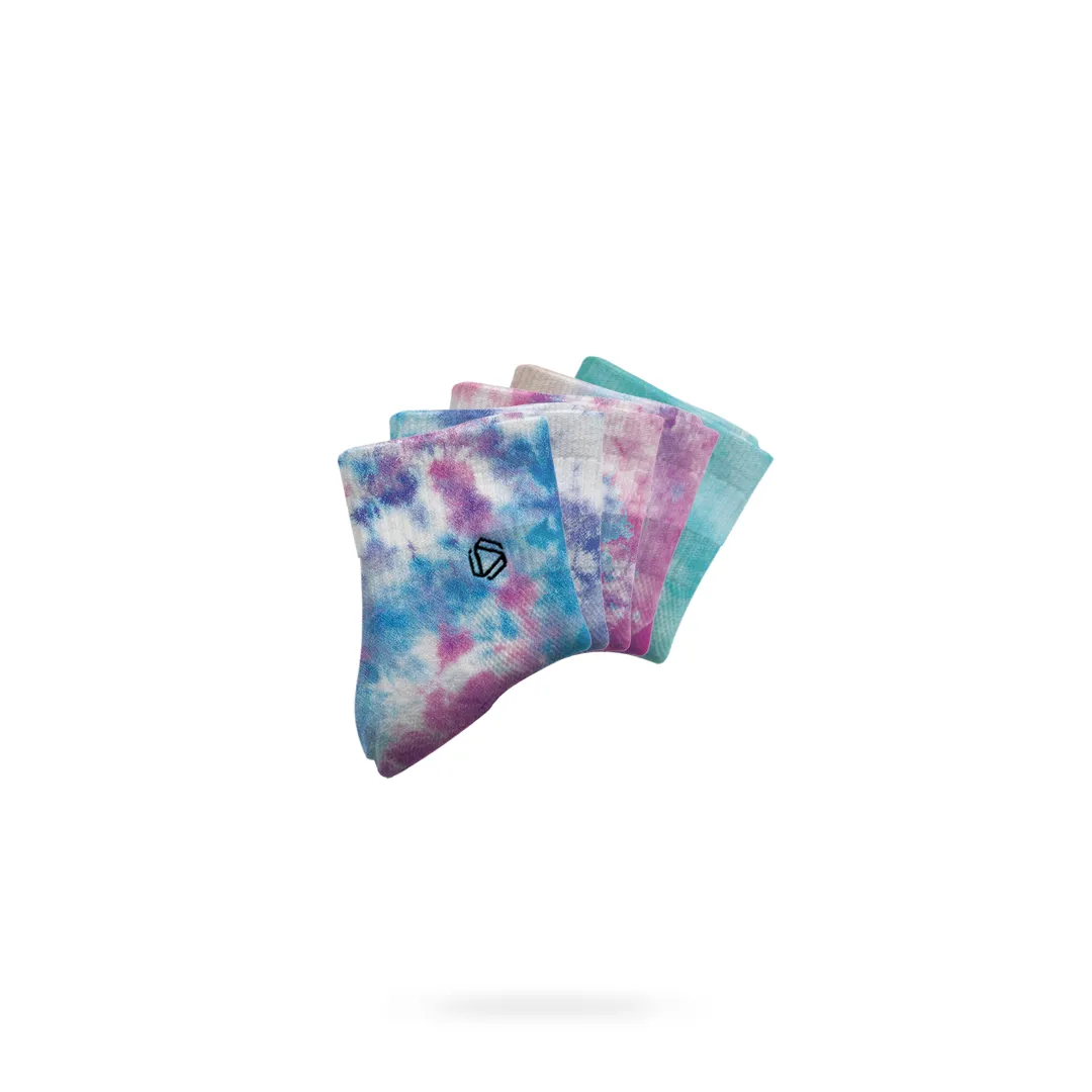 Multi-Colour Tie Dye Socks
