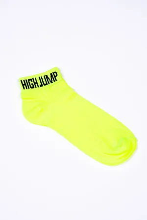 Neon Green Ankle Socks