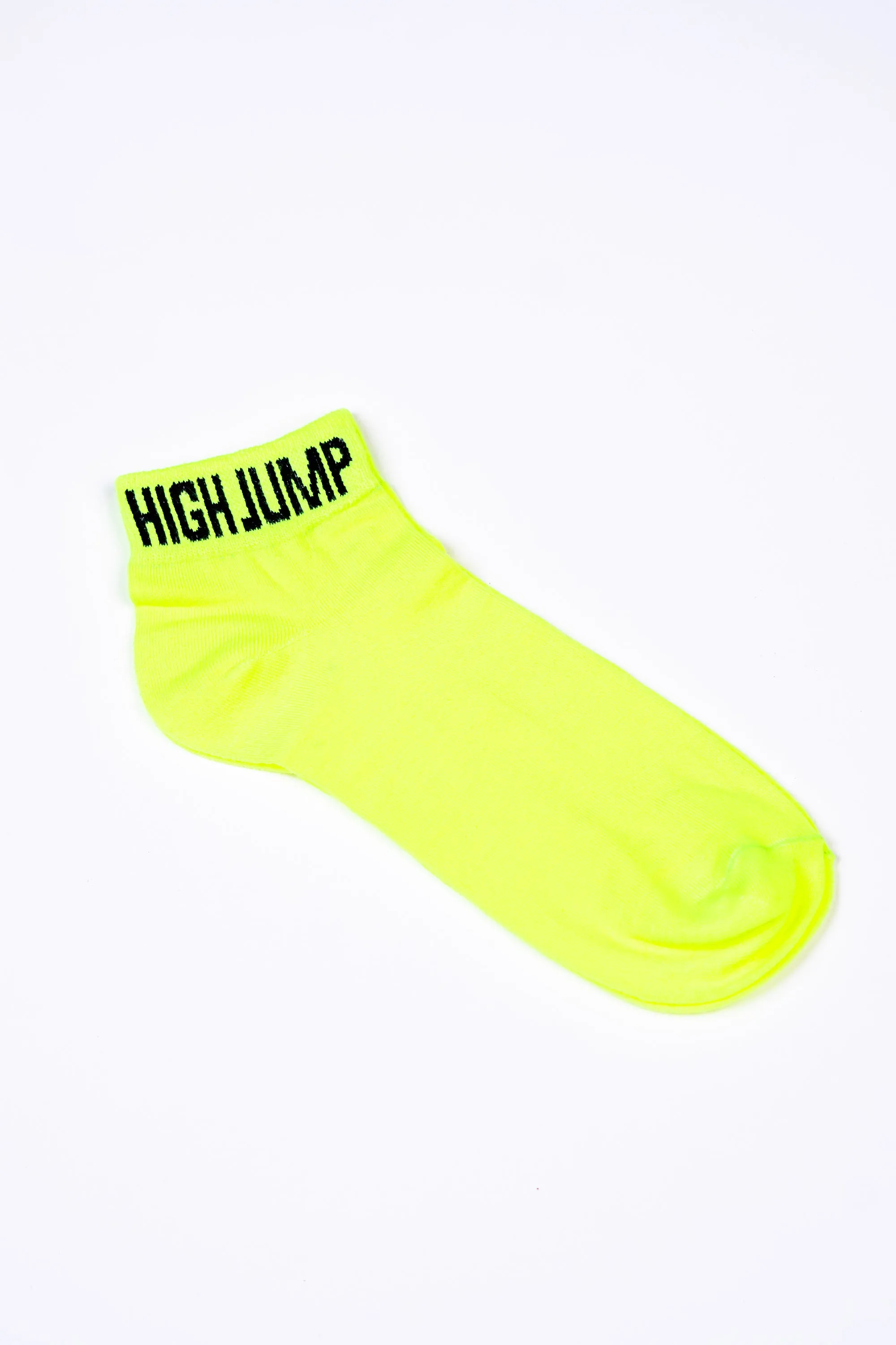 Neon Green Ankle Socks