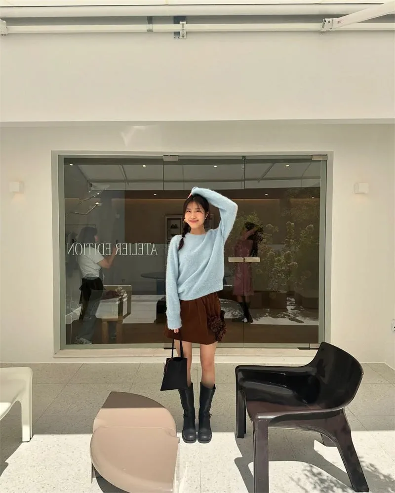 NEW & INSTOCK  - Korean Leather Buckle Up Martin Boots