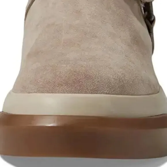 new Free People Bodhi Harness Sneaker Bootie Suede 5M3