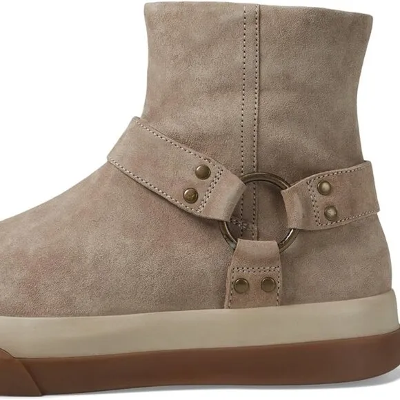 new Free People Bodhi Harness Sneaker Bootie Suede 5M3