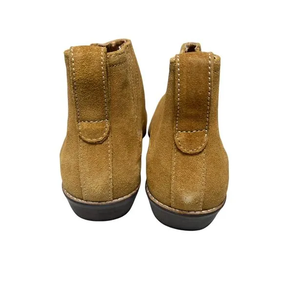 New Kurt Geiger Sz 41 US 8 Jax Tan Buckle Mens Chelsea Boots Fall Preppy Cabin*