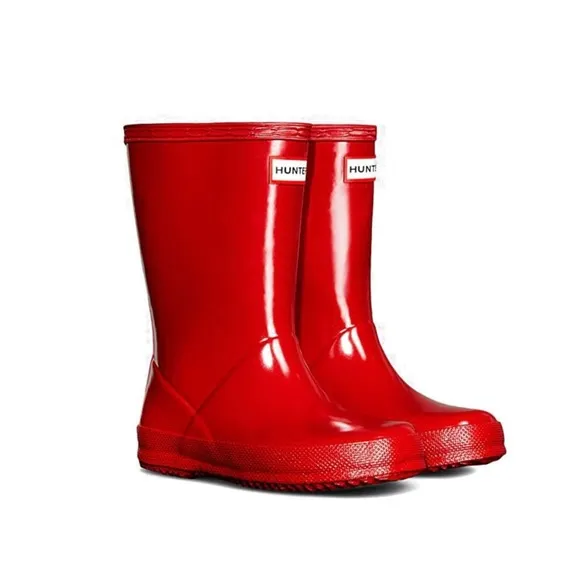 NIB Hunter First Gloss Rain Boots