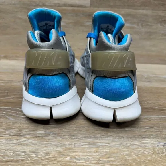 Nike Air Huarache Free Gray/Blue Athletic Shoes Men's Size 11