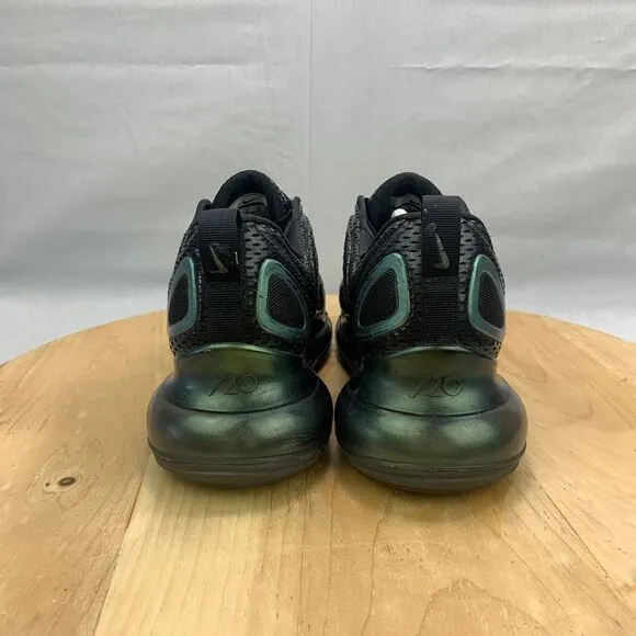Nike Air Max 720 GS Women’s Size 8.5 / 7Y Shoes Black Lace Up Athletic Sneakers
