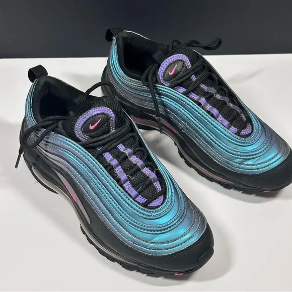 Nike Air Max 97 GS Sneakers 7 Youth Throwback Future Athletic BQ7230-001 W 8.5