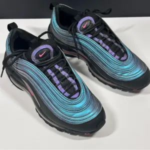 Nike Air Max 97 GS Sneakers 7 Youth Throwback Future Athletic BQ7230-001 W 8.5