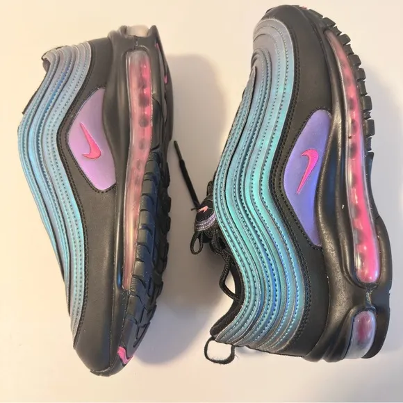 Nike Air Max 97 GS Sneakers 7 Youth Throwback Future Athletic BQ7230-001 W 8.5