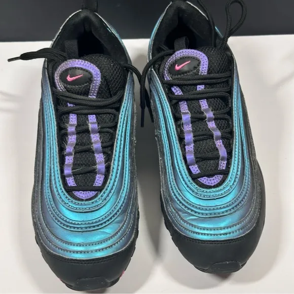 Nike Air Max 97 GS Sneakers 7 Youth Throwback Future Athletic BQ7230-001 W 8.5