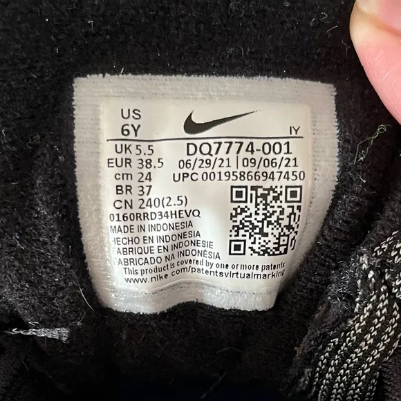 Nike Air Max Penny 1  Orlando Shoes Sneakers Size 6 Youth Sporty Activewear