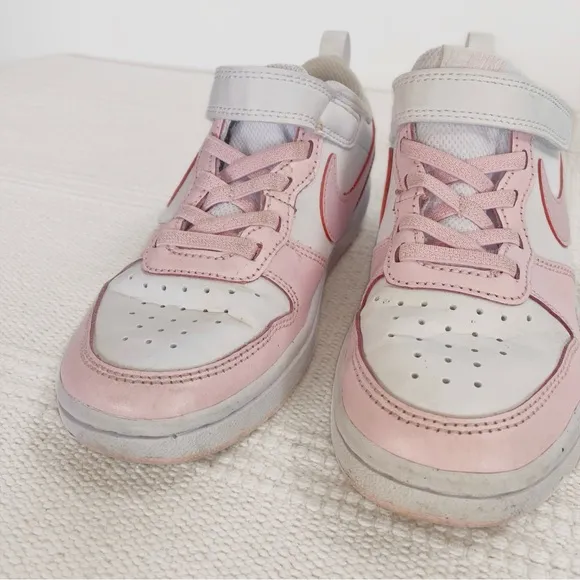NIKE Court Borough Low Recraft low top Sneakers Kids size 13C