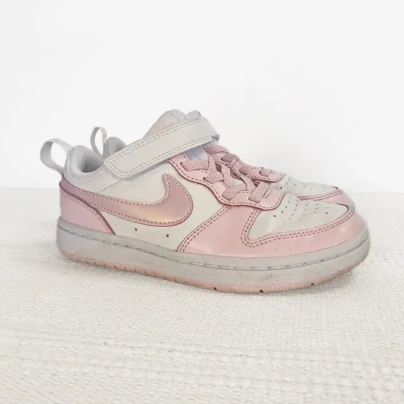 NIKE Court Borough Low Recraft low top Sneakers Kids size 13C