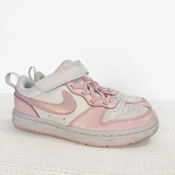 NIKE Court Borough Low Recraft low top Sneakers Kids size 13C