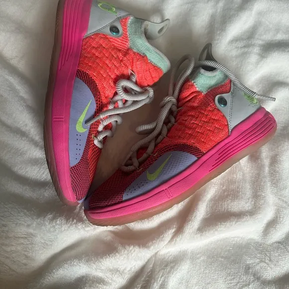 Nike KD 11 Zoom GS “EYBL” size 6Y EU 38.5 Kevin Durant Basketball Shoes EUC