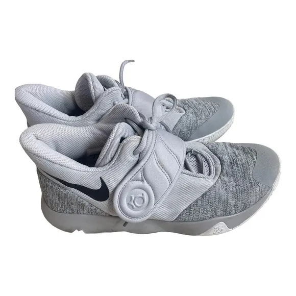 Nike Mens KD Trey 5 AA7067-100 Gray Basketball Shoes Sneakers Wolf Grey Size 8