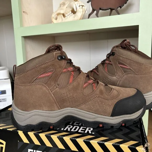 Noble Outfitters Men’s Rivet Cutter Steel Toe Waterproof Suede Work Boot Sz 13R