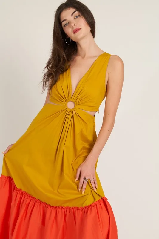 Norma Cutout Maxi Dress FINAL SALE
