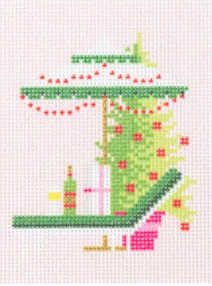 NTG110 -Palm Beach Christmas - Sun Lounger