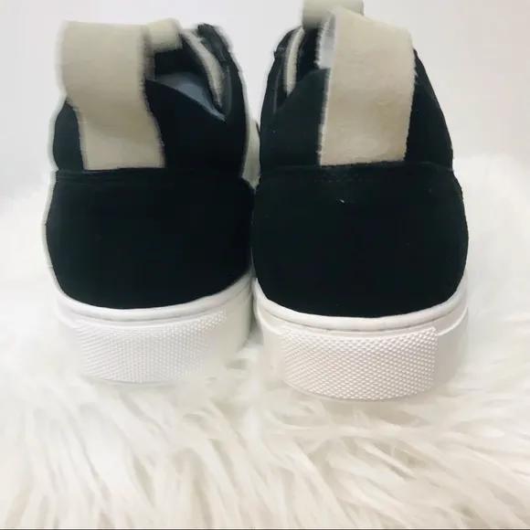NWT Maxim Pardi Men’s Verona Low top sneakers sz 9.5 black white gray